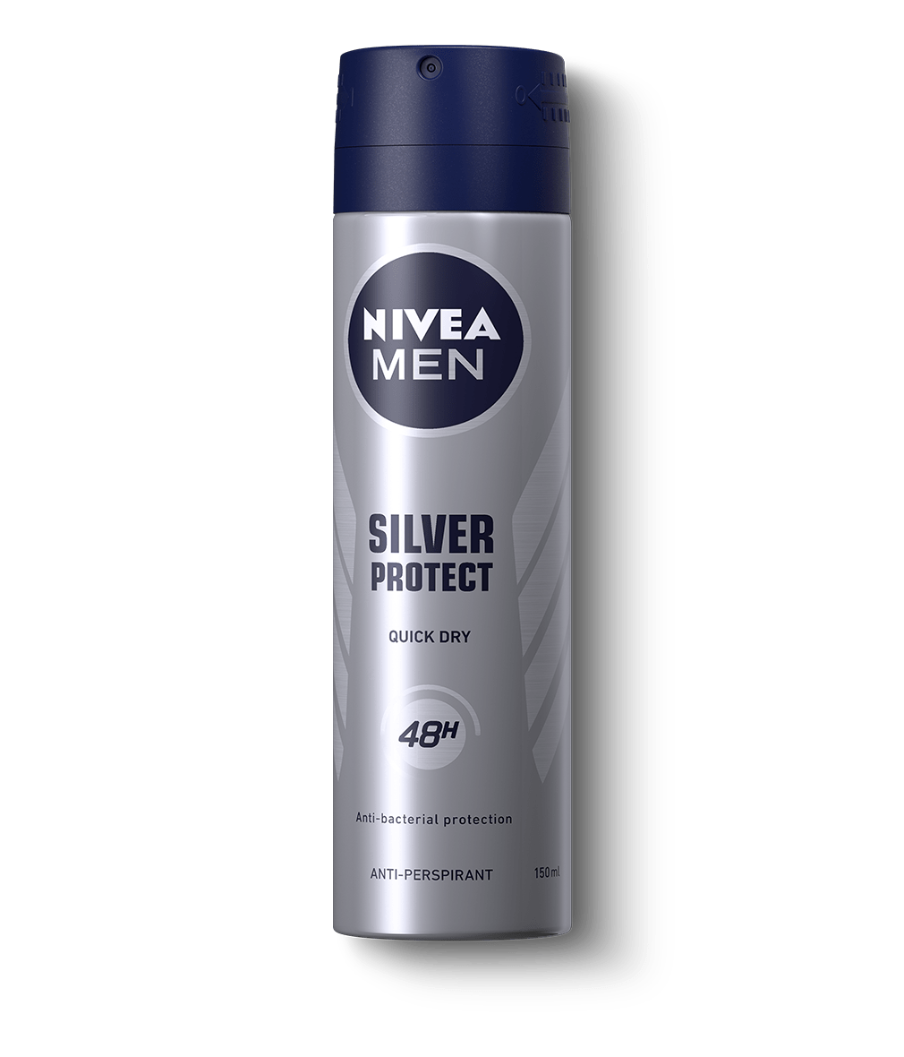 150ml Silver Protect Anti-Perspirant – Quick Dry – NIVEA ME